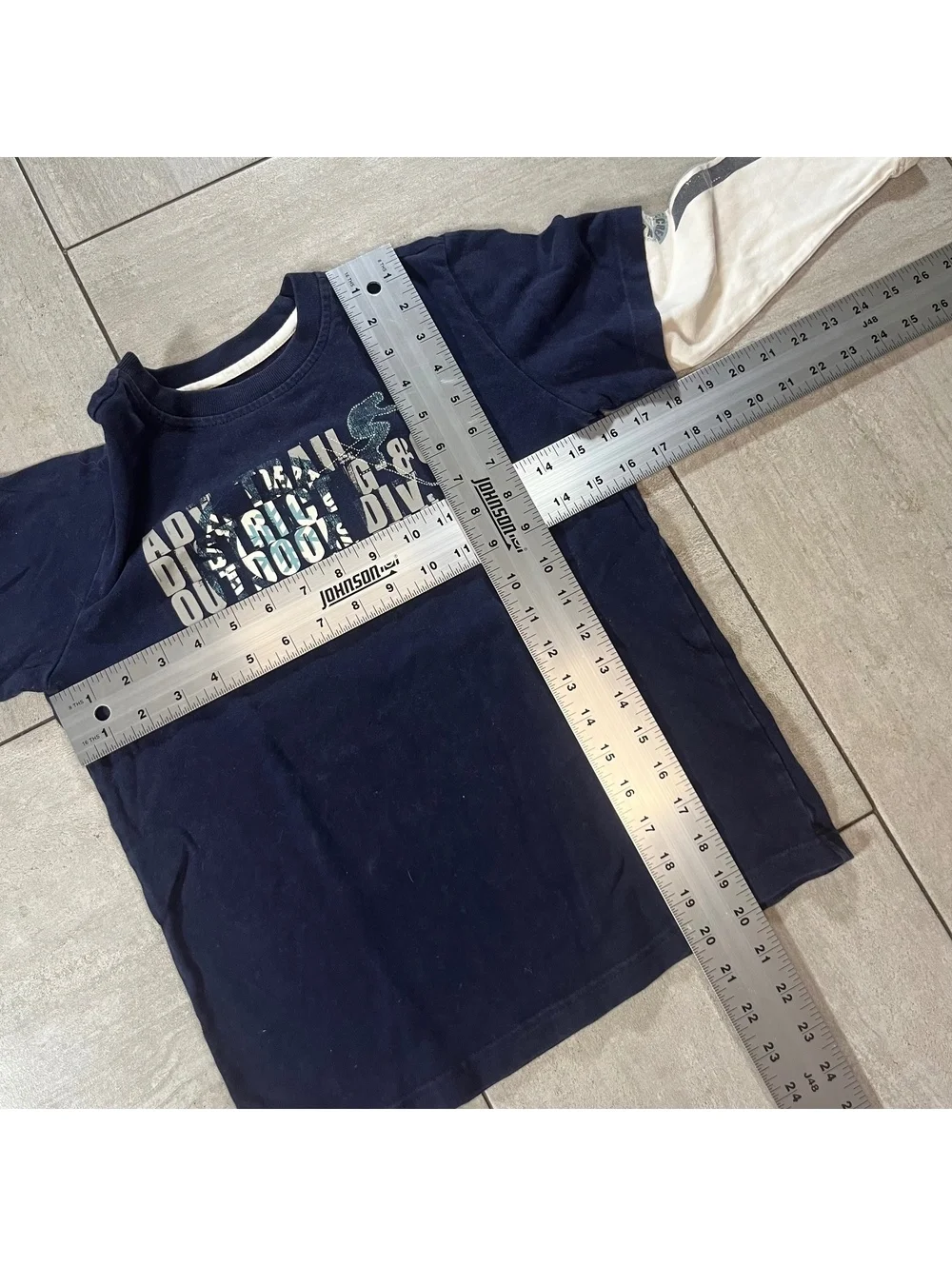 GAP Kids Layered Look Long Sleeve Shirt Small